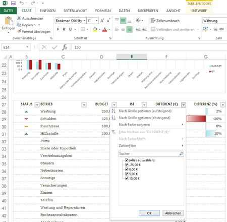 MS Excel VBA Aufbauschulung