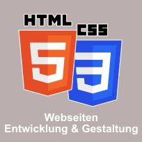 HTML5 und CSS3 Webseiten Entwicklung & Gestaltung