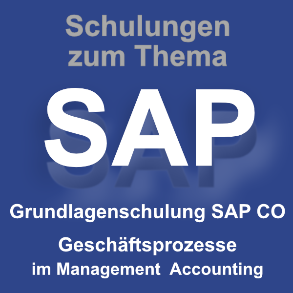 SAP CO Controlling Grundlagen - Geschäftsprozesse im Management Accounting
