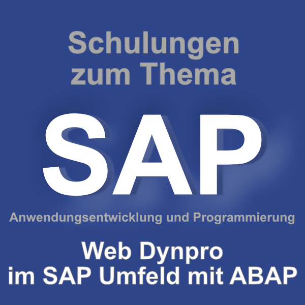 SAP Web Dynpro im SAP Umfeld mit ABAP